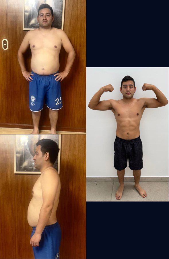 Gustavo, antes y después
