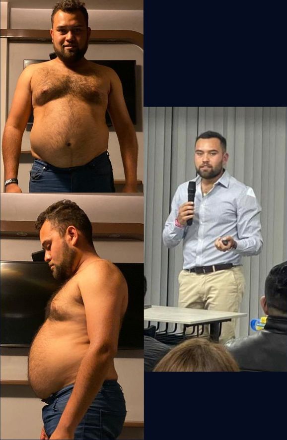 Sergio, antes y después